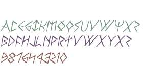 Rune Slasher Italic