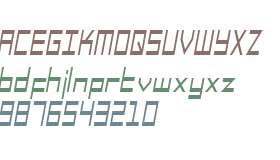 SF Square Head Condensed Italic V2 V1