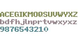 Pixel Sans Serif Condensed Regular