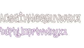 Jumpis Graffiti Outline