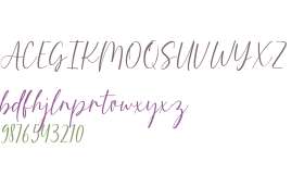 Ainsley Script DEMO DEMO