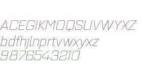 Quarca W01 Ext Light Italic