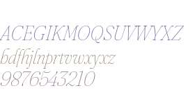 Fraunces 144pt S050 Thin Italic