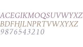 Jenriv Titling Light Italic