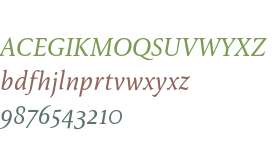 Reminga OT W03 Regular Italic