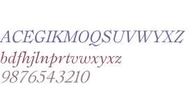 Ronaldson W01 Italic