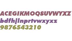 FuturaBT W04 ExtraBlack Italic