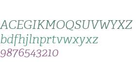 Adelle W01 Light Italic