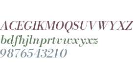 Bodoni* 11 Medium Italic