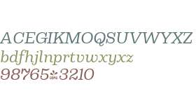 FSP DEMO - Capital Serif Italic