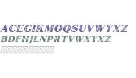 Marques Free Stamp Italic