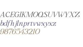 Non Ophelie Display Italic Trial Light