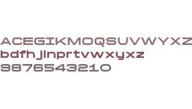 THE EXTENDED FONT (DEMO VERSION)