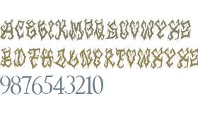 Throne Metal Font