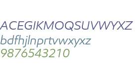 EMprint W05 Regular Italic