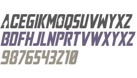 Mandalore Rough Italic