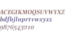 Linotype Really Demi Bold Italic