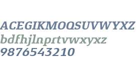 Xenois Slab W04 Bold Italic