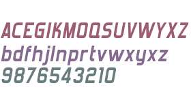 Forgotten Futurist Bold Italic V2 V1