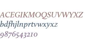 Calluna W05 Semibold Italic