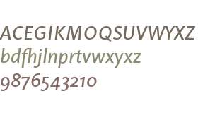 Linotype Projekt Italic