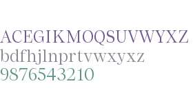Residenz Serif Trial Regular Standard