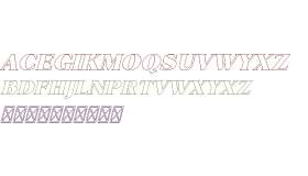 Marques Free Outline Italic