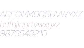 Panton W01 Thin Italic