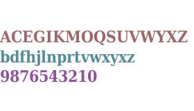 DejaVu Serif Condensed Bold V1