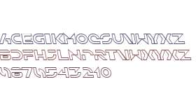 SF Solar Sailer Outline Italic V2