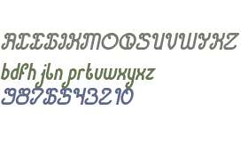 Green Avocado Bold Italic