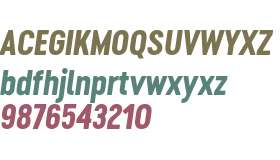 Cervino Extra Bold Neue Italic