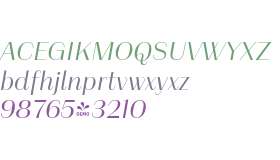 FSP DEMO - Alonzo Light Italic