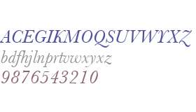 Baskerville MT W04 Italic