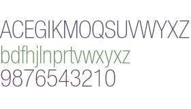 Helvetica Neue 37 Thin Condensed