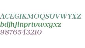 Prumo Text W00 SemiBold Italic