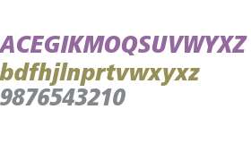 Frutiger Pro 88 Extra Black Condensed Italic