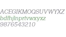 URW Quint W01 Light Italic