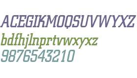 Geo 957 Condensed Italic