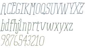 RidemyBike Serif W03 Italic