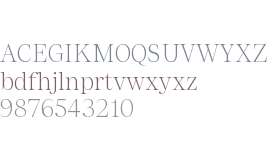 Residenz Serif Trial Light Standard