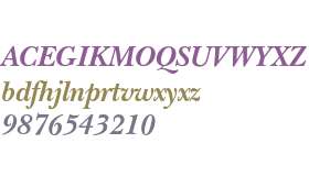 ITC New Baskerville Bold Italic Cyrillic