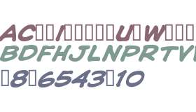 CCBlahBlahUpper Bold Italic