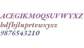 EB Garamond ExtraBold Italic