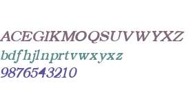 Text Serif Italic HPLHS