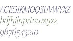 Stepp ITC Std Light Italic