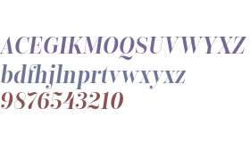 Encorpada Classic Condensed SemiBold Italic