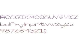 Kambel Serle's Custom Font (Default)