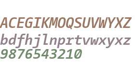 CamingoCode Bold Italic