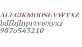 Xenois Serif W04 Bold Italic
